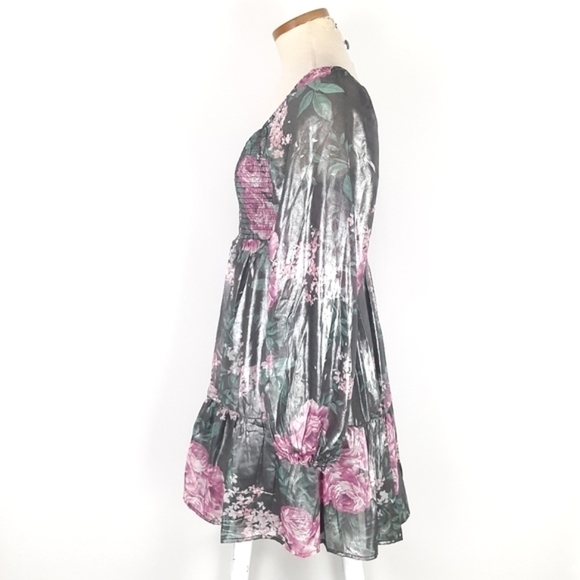 New Crystal Doll Boho Vibes Floral Dress Size Small - Picture 4 of 10